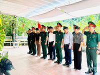 Đoàn Kinh tế - Quốc phòng 313 tổ chức nhiều hoạt động 'Đền ơn đáp nghĩa'