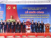 TKV khởi công 2 dự án trọng điểm chào mừng Đại hội Đảng toàn quốc lần thứ XIV