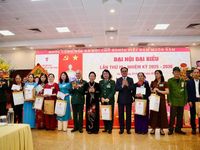 Đại hội IV Hội Hỗ trợ gia đình liệt sĩ Việt Nam: Tiếp nối hành trình tri ân, lan tỏa đạo lý 'Uống nước nhớ nguồn'