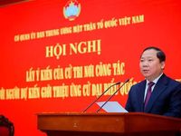Cơ quan Ủy ban T.Ư MTTQ Việt Nam lấy ý kiến cử tri giới thiệu người ứng cử đại biểu Quốc hội khóa XVI