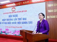 Thống nhất danh sách 217 người ở Trung ương được giới thiệu ứng cử đại biểu Quốc hội khóa XVI