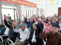 Bầu cử Quốc hội và HĐND: Gặp gỡ, lắng nghe ý kiến của cử tri và nhân dân