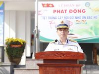 Vùng 3 Hải quân phát động Tết trồng cây xuân Bính Ngọ 2026