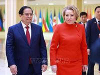 Thủ tướng Phạm Minh Chính hội kiến Chủ tịch Hội đồng Liên bang Nga