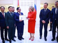 Thủ tướng Phạm Minh Chính hội kiến Chủ tịch Hội đồng Liên bang Nga