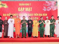Phát huy vai trò tôn giáo, dân tộc trong củng cố quốc phòng, an ninh trên địa bàn Quân khu 7
