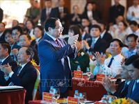 Thủ tướng Phạm Minh Chính: Doanh nghiệp hãy cùng Thanh Hóa phát huy lợi thế và cống hiến, chia sẻ