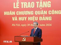 Thủ tướng Phạm Minh Chính nhận Huân chương Quân công hạng Nhất