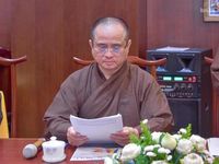 Họp báo về Đại hội đại biểu Phật giáo TP.HCM lần thứ I tại Việt Nam Quốc Tự