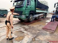Áp lực giao thông từ công trình chống ngập, lực lượng Công an chủ động đảm bảo TTATGT