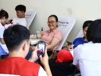 Đà Nẵng: Đông đảo người dân hưởng ứng 'Ngày toàn dân hiến máu tình nguyện'