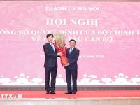 Đồng chí Trần Đức Thắng giữ chức Bí thư Thành ủy Hà Nội