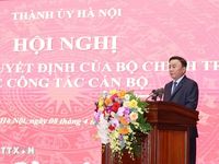 Đồng chí Trần Đức Thắng giữ chức Bí thư Thành ủy Hà Nội