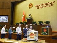 Kỳ họp thứ Nhất, Quốc hội khóa XVI: Quốc hội tiếp tục thực hiện công tác nhân sự
