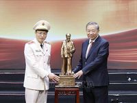 Tổng Bí thư, Chủ tịch nước dự Lễ kỷ niệm 80 năm Ngày truyền thống Tham mưu Công an nhân dân
