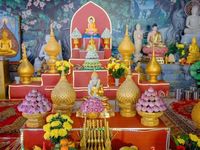 Người lao động Khmer xa quê đón Tết Chôl Chnăm Thmây tại chùa Tông Kim Quang