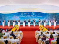 Thủ tướng Lê Minh Hưng dự Lễ khởi công Dự án tuyến đường sắt tốc độ cao Hà Nội - Quảng Ninh