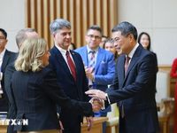 Thủ tướng làm việc với Đoàn doanh nghiệp cấp cao Hội đồng Kinh doanh Hoa Kỳ-ASEAN