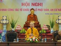 Hà Nội: Ban Trị sự Phật giáo Thủ đô họp triển khai tổ chức Đại lễ Phật đản và An cư kiết hạ Phật lịch 2570