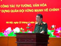 Vai trò của công tác tư tưởng, văn hóa trong xây dựng Quân đội vững mạnh về chính trị