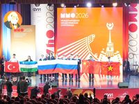 Đoàn Việt Nam giành 2 Huy chương Vàng và 2 Huy chương Bạc tại Olympic hóa học quốc tế Mendeleev