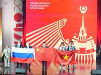 Đoàn Việt Nam giành 2 Huy chương Vàng và 2 Huy chương Bạc tại Olympic hóa học quốc tế Mendeleev
