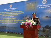 Công binh Việt Nam hoàn thành xuất sắc nhiệm vụ tại Phái bộ Liên hợp quốc