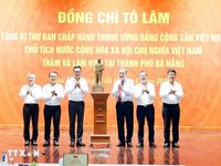 Tổng Bí thư, Chủ tịch nước Tô Lâm làm việc với Ban Thường vụ Thành ủy Đà Nẵng