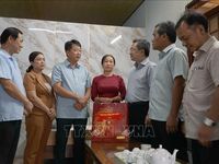 Lãnh đạo Đảng, Nhà nước thăm, tặng quà các gia đình chính sách, người lao động có hoàn cảnh khó khăn