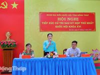 Cử tri kiến nghị chế độ cán bộ, công chức cấp xã và đầu tư hạ tầng giao thông khu vực biên giới