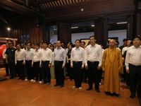 Điện Biên: Lễ cầu siêu và thắp nến tri ân tưởng niệm anh linh các anh hùng liệt sĩ