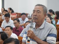 Cử tri phản ánh đến đại biểu Quốc hội nhiều vấn đề thực tiễn