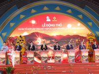 Động thổ Dự án Tổ hợp cáp treo kết hợp du lịch văn hóa, lịch sử Điện Biên Phủ