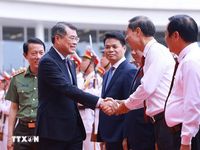 Thủ tướng dự Lễ đón nhận Danh hiệu Anh hùng Lực lượng Vũ trang Nhân dân của Công an Hải Phòng