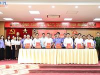 VKSND khu vực 6, tỉnh Bắc Ninh ký Quy chế phối hợp thực hiện Nghị quyết 205
