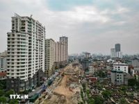 Hà Nội đẩy nhanh thi công đoạn Vành đai 2,5 qua quận Cầu Giấy