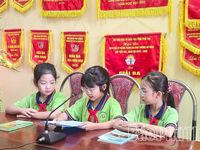 Thiếu nhi Đất Tổ vững bước dưới cờ Đội