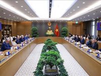 Thủ tướng Lê Minh Hưng tiếp Đại sứ Liên bang Nga tại Việt Nam