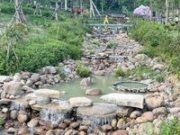 Khánh thành công trình tâm linh Thác 9 tầng trên quê hương Bác Hồ