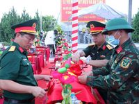 Nghệ An tổ chức lễ truy điệu và an táng hài cốt liệt sĩ hi sinh tại Lào