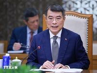 Thủ tướng Lê Minh Hưng tiếp các đại sứ nước ngoài