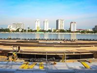 Lộ diện sân khấu khổng lồ của Lễ hội pháo hoa quốc tế Đà Nẵng 2026