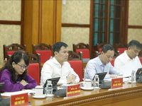 Tổng Bí thư, Chủ tịch nước chủ trì buổi làm việc của Thường trực BCĐTW về phát triển khoa học công nghệ