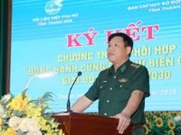 Ký kết Chương trình phối hợp 'Đồng hành cùng phụ nữ biên cương' giai đoạn 2026 - 2030