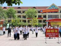 Bắc Ninh: Thí sinh phấn khởi sau môn thi Ngữ văn vào lớp 10
