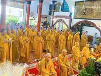 Tổ đình Phổ Quang tưởng niệm Trưởng lão Hòa thượng Thích Thiện Thông, khai khóa tu Bảy đóa sen dâng Phật