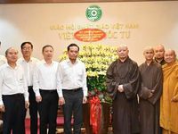 Lãnh đạo TPHCM thăm và chúc mừng Đại lễ Phật đản Phật lịch 2570 - Dương lịch năm 2026