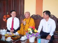 Lãnh đạo TPHCM thăm và chúc mừng Đại lễ Phật đản Phật lịch 2570 - Dương lịch năm 2026