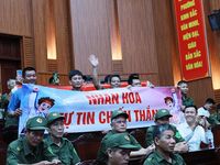 Phường Vũ Ninh giành giải A hội thi bảo vệ an ninh, trật tự cơ sở giỏi