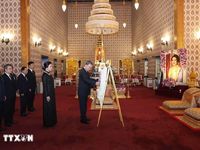 Tổng Bí thư, Chủ tịch nước Tô Lâm và Phu nhân hội kiến Nhà Vua Thái Lan và Hoàng hậu